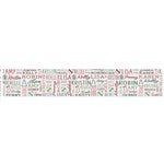 46390 - Holiday Repeating Name Personalized Christmas Table Runner