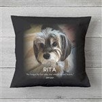 19549 - Pet Memorial Personalized Photo Pillow
