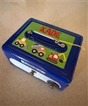 38451 - Construction & Monster Trucks Personalized Cash Box 