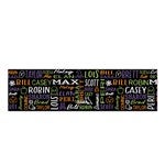 50162 - Halloween Repeating Name Personalized Table Runner