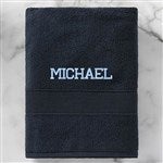 35989 - Embroidered Luxury Cotton Bath Towel Collection