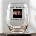 45101 - Picture Perfect Personalized Wine Glass Collection