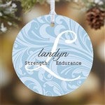 15146 - Name Meaning Personalized Christmas Ornament