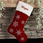 28068 - Winter Wonderland Personalized Christmas Stocking