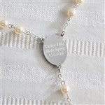 14365 - Personalized Adult Pearl Rosary