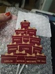 28323 - Christmas Presents Personalized Wood Ornament