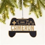 49053 - Gamer Personalized Wood Ornament