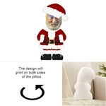 43073 - Christmas Character Personalized Photo Throw Pillow