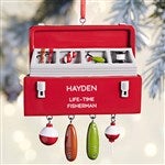 27729 - Fishing Tackle Box<sup>©</sup> Personalized Ornament