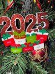 53857 - 2025 Family Present Personalized Ornament