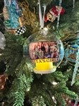 32589 - Plaids & Prints Personalized Photo Light Up Ornament