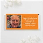44473 - Party Photo Personalized Candy Bar Wrappers