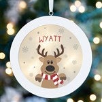 49334 - Christmas Characters Personalized LED Light Ornament