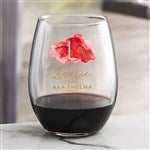 38839 - Birthstone Color Printed Wine Glass Collection