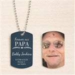 50115 - Forever My... Personalized Photo 2 Sided Dog Tag