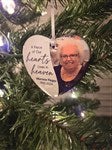 55058 - Held In My Heart Personalized Memorial Heart Ornament