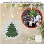 55149 - Merry Name Evergreen Personalized Ornament