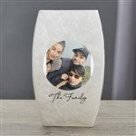 36827 - Family Photo Personalized Frosted Tabletop Light