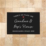 35783 - No Place Like Personalized Grandparents Doormats