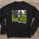 28252 - Photo For Him Personalized Adult Sweatshirts