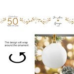 29928 - Years Of Love Personalized Anniversary Ball Ornament