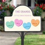 33482 - Grandmas Sweethearts Personalized Magnetic Garden Sign