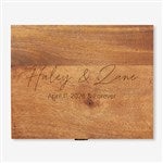 54950 - Favorite Mementos Personalized Wood Keepsake Box