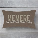 24759 - Family Home Personalized Throw Pillow
