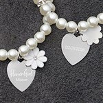31007 - Flower Girl Personalized Bracelet