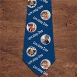 26630 - Photo Phrase For Him Personalized Photo Tie