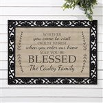18746 - May You Be Blessed Personalized Doormats