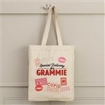 51923 - Special Delivery From Cupid Personalized Valentines Day Canvas Tote Bag