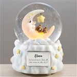 33758 - Moon and Stars Personalized Snow Globe 