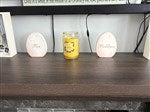 33530 - Speckled Personalized Wooden Easter Egg & Bunny Shelf Decorations