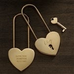 37580 - Drawn Together Personalized Love Lock