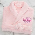 32776 - Playful Name Embroidered Kids Fleece Robes