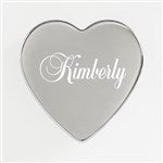 41267 - Beautiful Reflections Personalized Silver Heart Keepsake Box