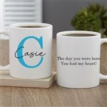 48074 - Simple Signature Personalized Coffee Mug