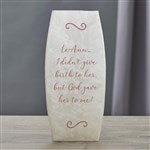 36823 - Write Your Own Message Personalized Frosted Tabletop Light