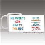 52793 - My Favorite Child Personalized Coffee Mug