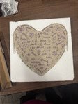 46894 - Blooming Heart Personalized Garden Stone