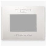 43766 - Engraved Tremont Silver 5x7 Picture Frame
