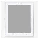 56477 - Engraved Gold & Silver Floating Frames