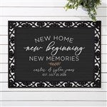 35815 - New Home, New Memories Personalized Doormat