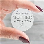 31502 - Forever My... Personalized Memorial Metal Pocket Token