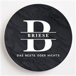 37003 - Lavish Last Name Personalized Car Coaster Set of 2 
