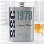 26534 - Timeless Birthday Personalized Flask