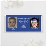 40544 - Then & Now Graduate Personalized Photo Candy Bar Wrappers