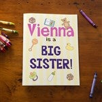10232 - Big Sister/Big Brother Personalized Coloring Activity Book