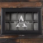 21988 - Classic Name Personalized Vegan Leather Watch Box